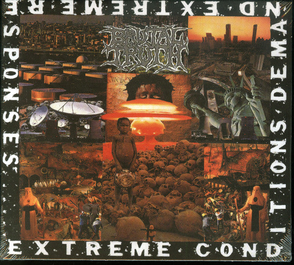 Brutal Truth – Extreme Conditions Demand Extreme Responses  CD, Album, Réédition, Digipak