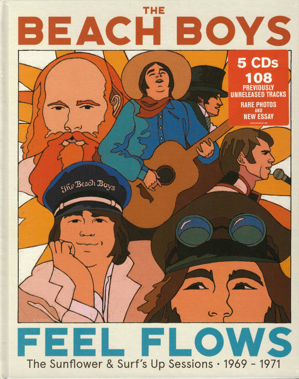 The Beach Boys – Feel Flows (The Sunflower & Surf's Up Sessions 1969-1971) 5 x  CD, Album, Réédition, Remasterisé, Stéréo, Coffret, Compilation