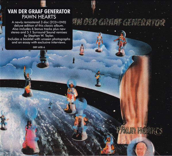 Van Der Graaf Generator – Pawn Hearts  2 x CD, Album, Réédition, Remasterisé, Remixé +  DVD-Audio, Album, Remasterisé