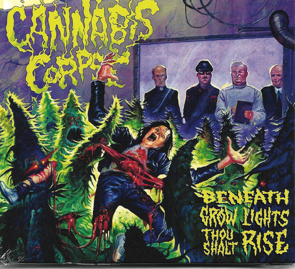 Cannabis Corpse – Beneath Grow Lights Thou Shalt Rise  CD, Album, Réédition, Digipak