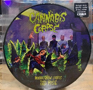 Cannabis Corpse – Beneath Grow Lights Thou Shalt Rise  Vinyle, LP, Picture Disc, Réédition