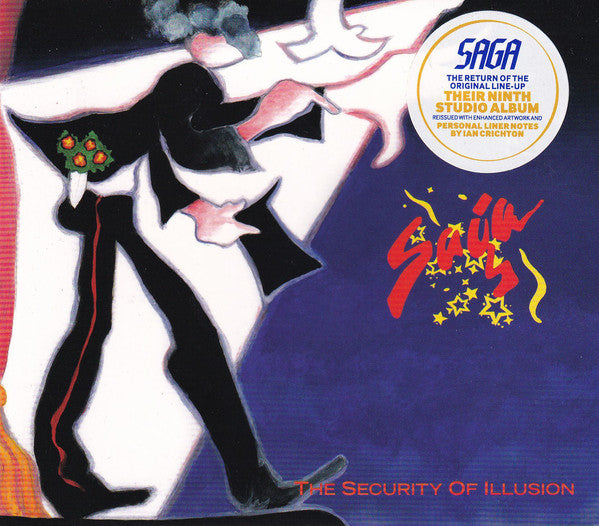 Saga  – The Security Of Illusion  CD, Album, Réédition, Remasterisé