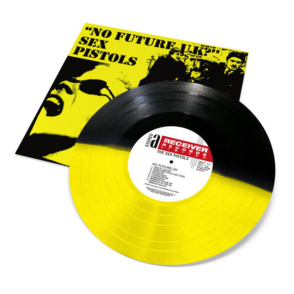 Sex Pistols – No Future U.K?  Vinyle, LP, Réédition, Jaune et Noir