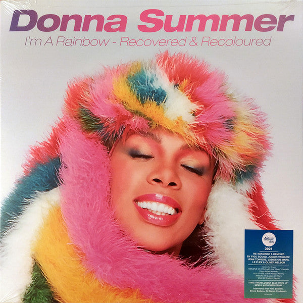 Donna Summer – I'm A Rainbow - Recovered & Recoloured  Vinyle, LP, Album, Bleu (Translucide), 180 grammes