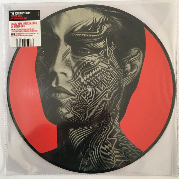 The Rolling Stones – Tattoo You  Vinyle, LP, Album, Picture Disc, Réédition, Remasterisé, 40e Anniversaire