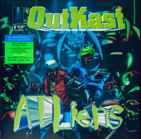 OutKast – ATLiens (25th Anniversary Deluxe Edition)  4 x Vinyle, LP, Album, Édition Deluxe, Réédition