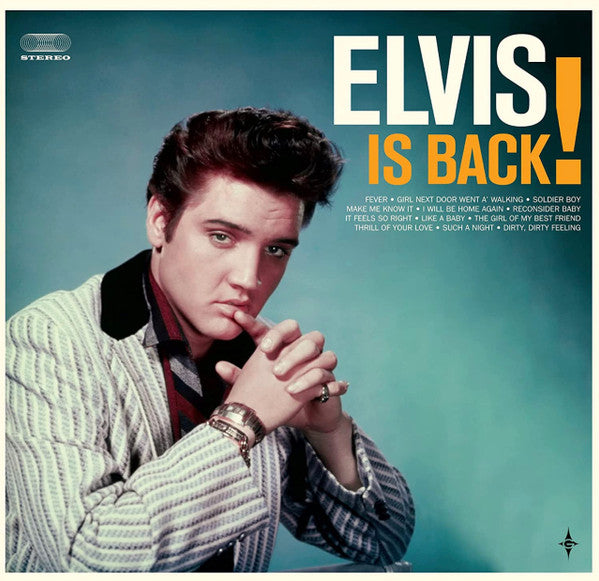 Elvis – Elvis Is Back!  Vinyle, LP, Réédition, Stéréo + Vinyle, 7", 45 RPM, Orange