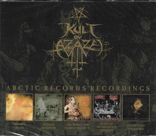 Kult Ov Azazel – Artic Records Recordings  5 x CD, Album, Compilation