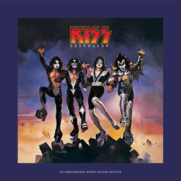 Kiss – Destroyer 4 x CD Audio Blu-ray, Coffret, Édition Deluxe, 45e Anniversaire