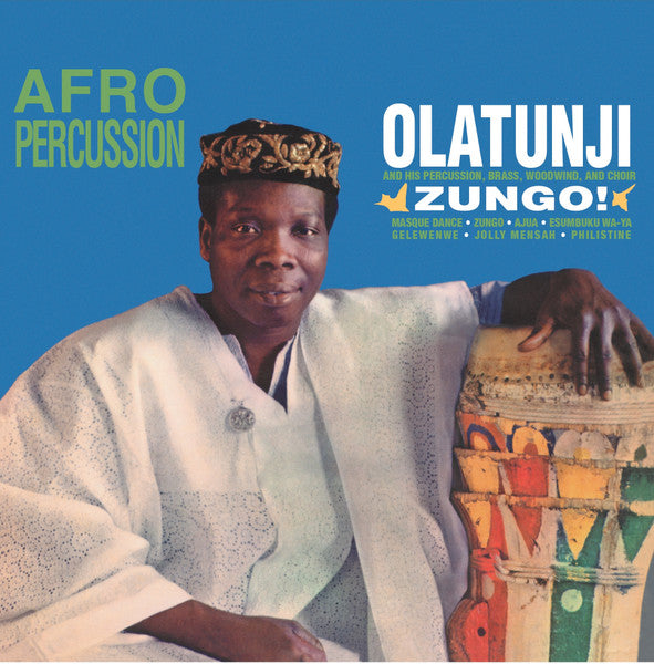Babatunde Olatunji And His Percussion – Zungo!  Vinyle, LP, Album, Réédition