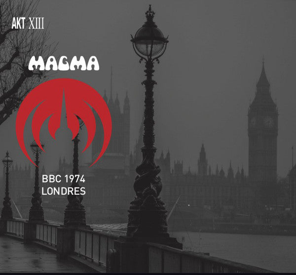 Magma – BBC 1974 Londres 2 x Vinyle, LP, Edition Limitée, Numérotée, Rouge Transparent