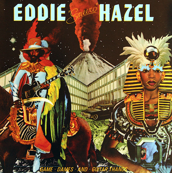 Eddie Hazel – Game, Dames and Guitar Thangs  Vinyle, LP, Album, Réédition, Electric Blue