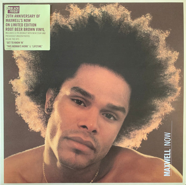 Maxwell – Now  Vinyle, LP, Album, Édition Limitée, Réédition, Marron [Root Beer]