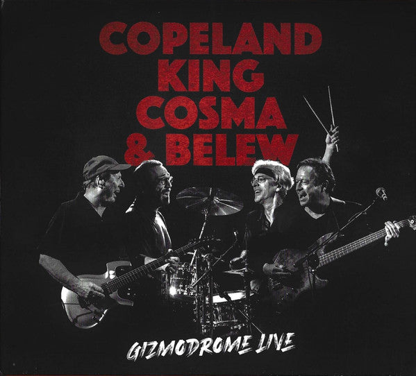 Copeland, King, Cosma & Belew – Gizmodrome Live  2 x CD, Album, Digipak