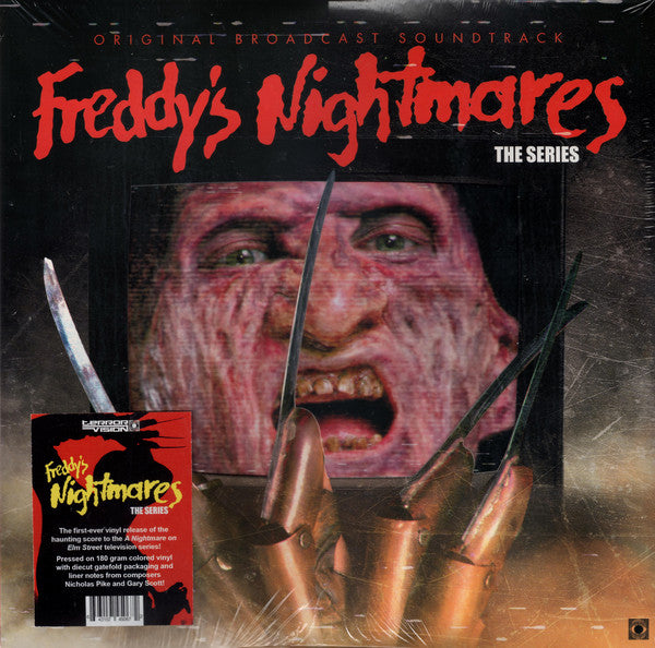 Nicholas Pike, Gary Scott, Randy Tico & Junior Homrich – Freddy's Nightmares The Series (Original Broadcast Soundtrack)  Vinyle, LP, Die Cut