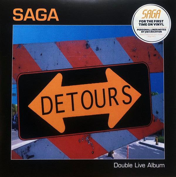 Saga  – Detours  3 x Vinyle, LP, Album, Réédition, Stéréo