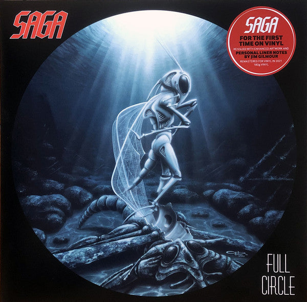 Saga – Full Circle Vinyle, LP, Album, Remasterisé, Gatefold