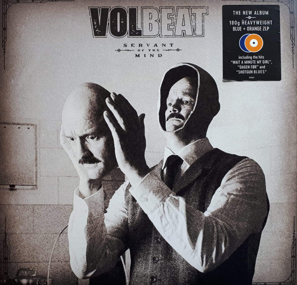 Volbeat – Servant Of The Mind  2 x Vinyle, LP, Album, Édition Limitée, Blue & Orange