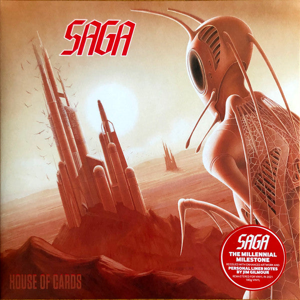 Saga – House Of Cards  Vinyle, LP, Album, Réédition, Remasterisé