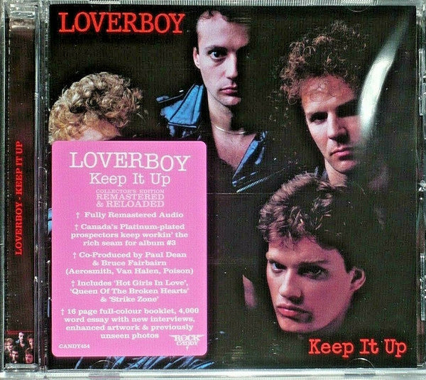 Loverboy – Keep It Up  CD, Album, Remasterisé