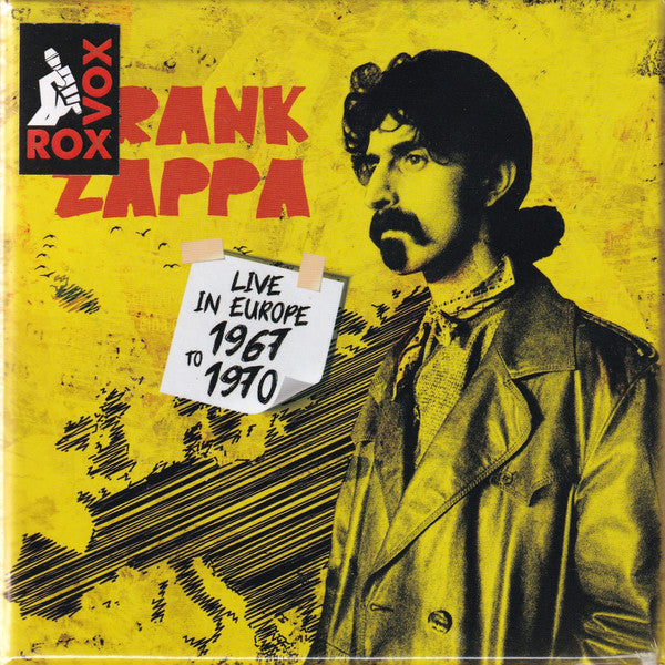 Frank Zappa – Live In Europe 1967 To 1970 5 x CD, Box Set