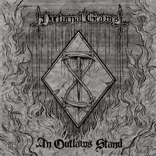 Nocturnal Graves – An Outlaw's Stand  Vinyle, LP, Album, Édition limitée, Red & Black Marbled