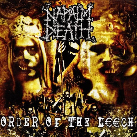 Napalm Death – Order Of The Leech  CD, Album, Réédition