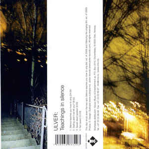 Ulver ‎– Teachings In Silence  CD, Compilation
