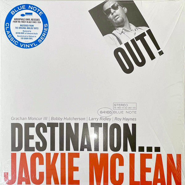 Jackie McLean – Destination... Out!  Vinyle, LP, Album, Réédition, Stéréo, 180g