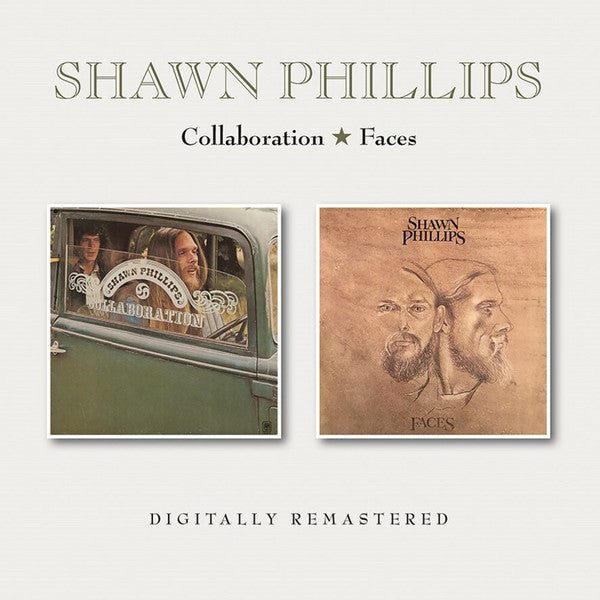 Shawn Phillips – Collaboration/Faces  2 x CD, Compilation, Remasterisé