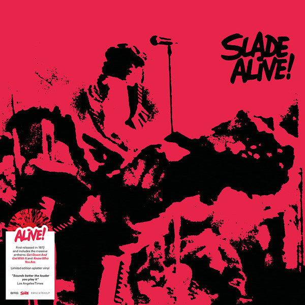 Slade – Slade Alive!  Vinyle, LP, Album, Réédition, Gatefold, Coloré