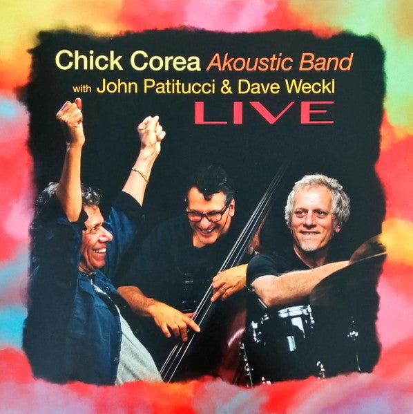 Chick Corea Akoustic Band With John Patitucci And Dave Weckl – Live  3 x Vinyle, LP, Album