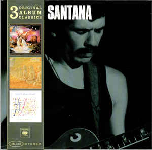 Santana ‎– 3 Original Album Classics  3 × CD, Album, Réédition Coffret, Compilation