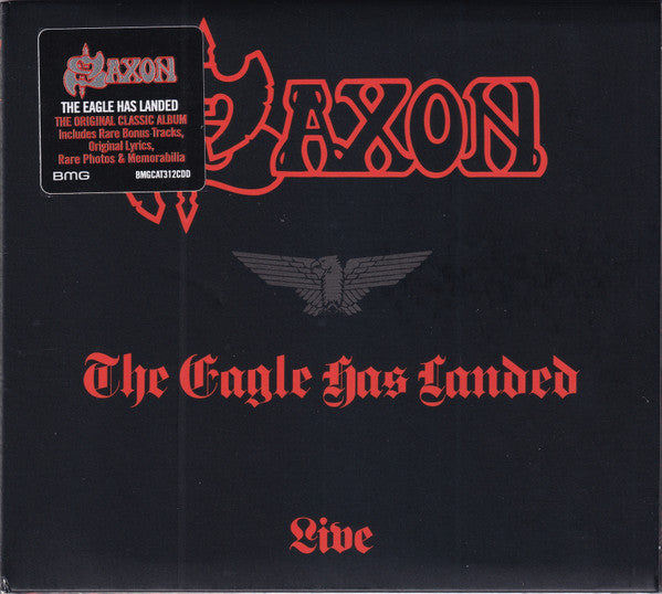 Saxon – The Eagle Has Landed (Live)  CD, Album, Réédition, Digipak