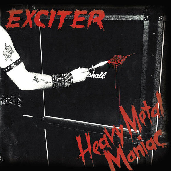 Exciter – Heavy Metal Maniac  Vinyle, LP, Album, Réédition
