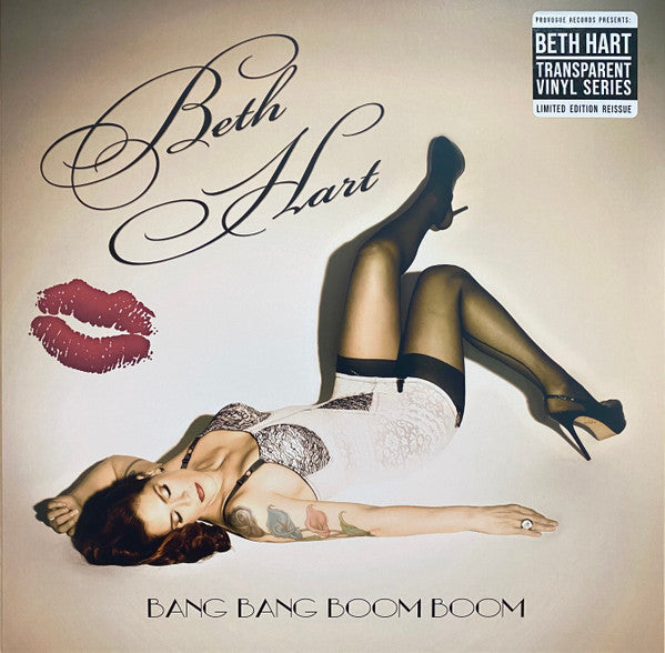 Beth Hart – Bang Bang Boom Boom  Vinyle, LP, Album, Transparent