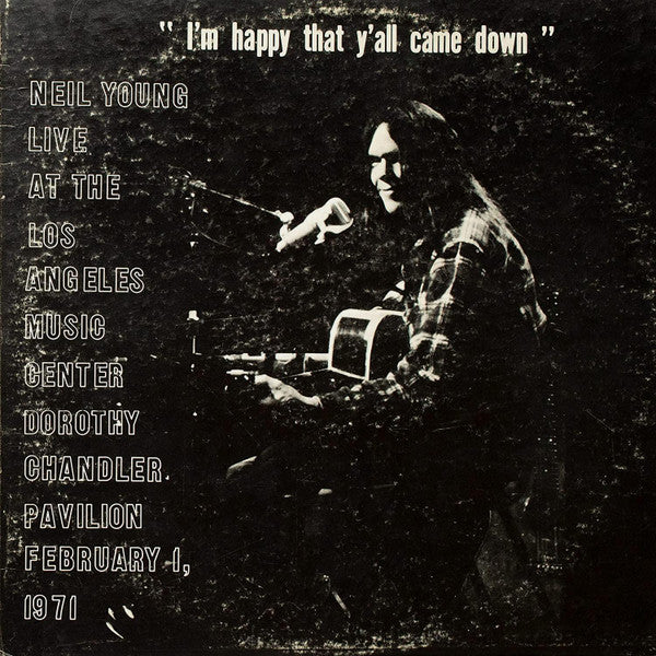 Neil Young – Dorothy Chandler Pavilion 1971  Vinyle, LP, Album, Remasterisé