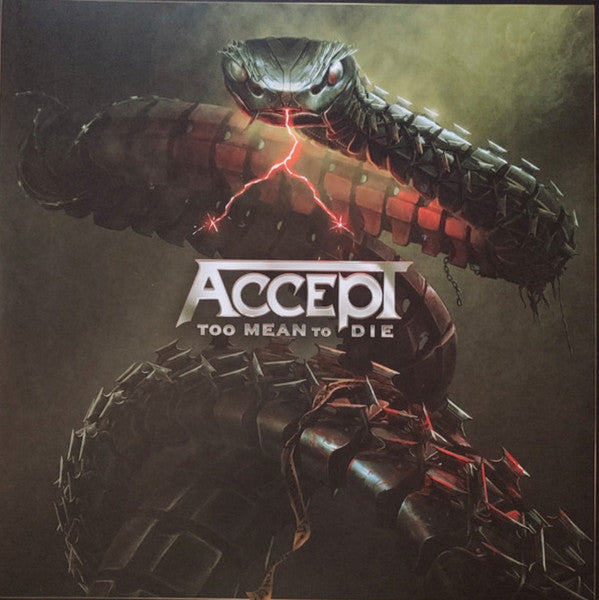 Accept – Too Mean To Die  2 x Vinyle, LP, Album, Édition Limitée, Stéréo, Argent