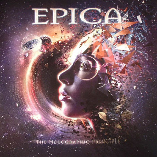 Epica  – The Holographic Principle  2 x Vinyle, LP, Album, Édition Limitée, Réédition, Orange Purple Inkspot With Black Splatter