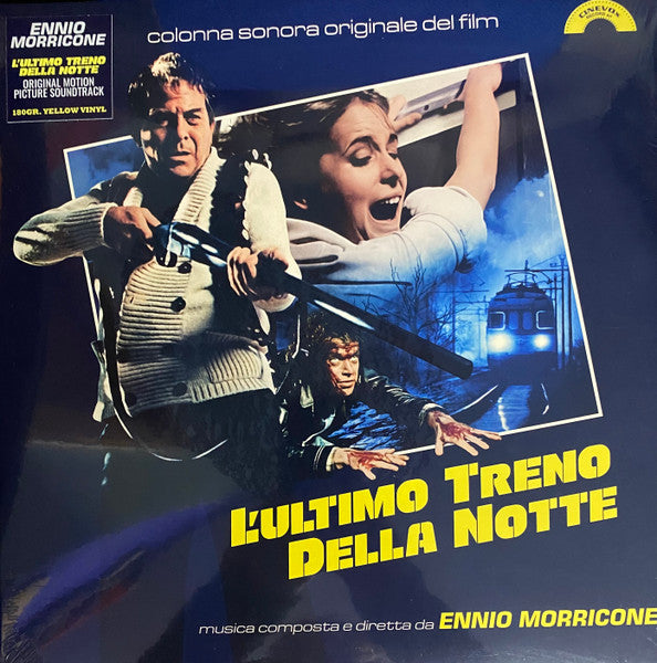 Ennio Morricone – L'ultimo Treno Della Notte  Vinyle, LP, Édition Limitée, 180g, Jaune