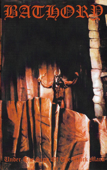Bathory – Under The Sign Of The Black Mark  Cassette, Album, Réédition, Stéréo