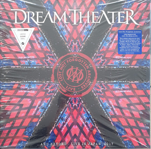 Dream Theater – ...And Beyond - Live In Japan, 2017 -  2 x Vinyle, LP, Album, Stéréo, Transparent, 180g + CD, Album