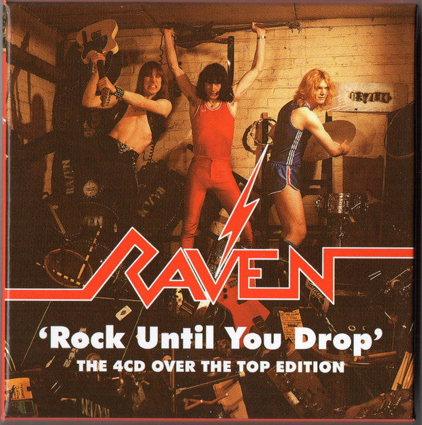 Raven – Rock Until You Drop (The 4CD Over The Top Edition)  4 x CD, Album, Réédition, Box Set