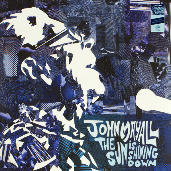 John Mayall – The Sun Is Shining Down  Vinyle, LP, Album, Édition Limitée, Stéréo, Bleu Translucide