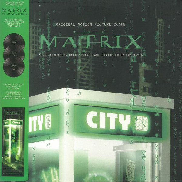 Don Davis  – The Matrix (The Complete Edition)  3 x Vinyle, LP, Édition Limitée
