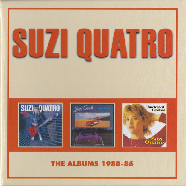 Suzi Quatro – The Albums 1980-86  3 x CD, Compilation, Réédition, Remasterisé