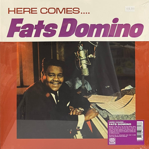 Fats Domino – Here Comes.... Fats Domino  Vinyle, LP, Album, Numéroté, Réédition