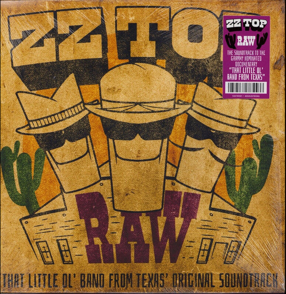 ZZ Top – Raw ('That Little Ol' Band From Texas')  Vinyle, LP, Album, 180g, Gatefold