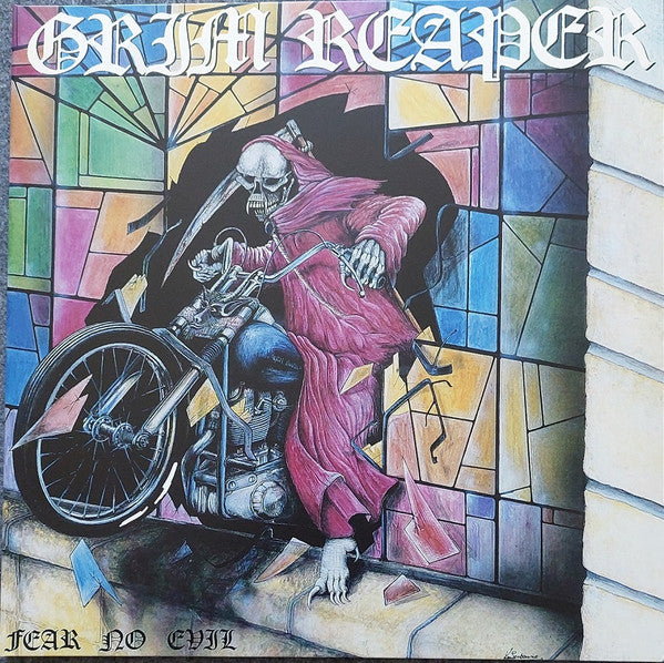 Grim Reaper  – Fear No Evil  Vinyle, LP, Album, Édition limitée, Réédition, Clear