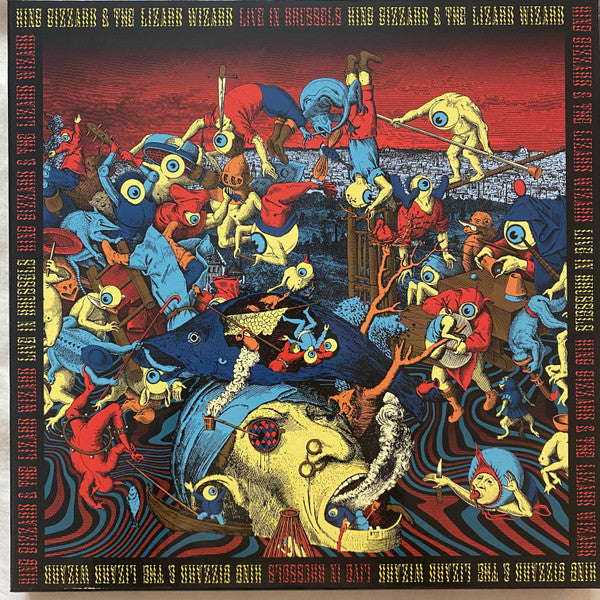 King Gizzard & The Lizard Wizard – Live In Brussels 2019 - 3 x Vinyle, LP, Édition Limitée, Remasterisé, Couleur, Box Set